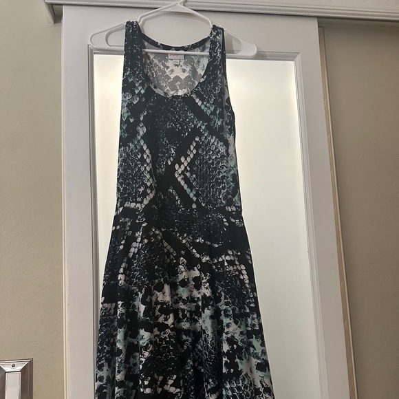 2 LulaRoe Nikki Dresses size L - Picture 2 of 5